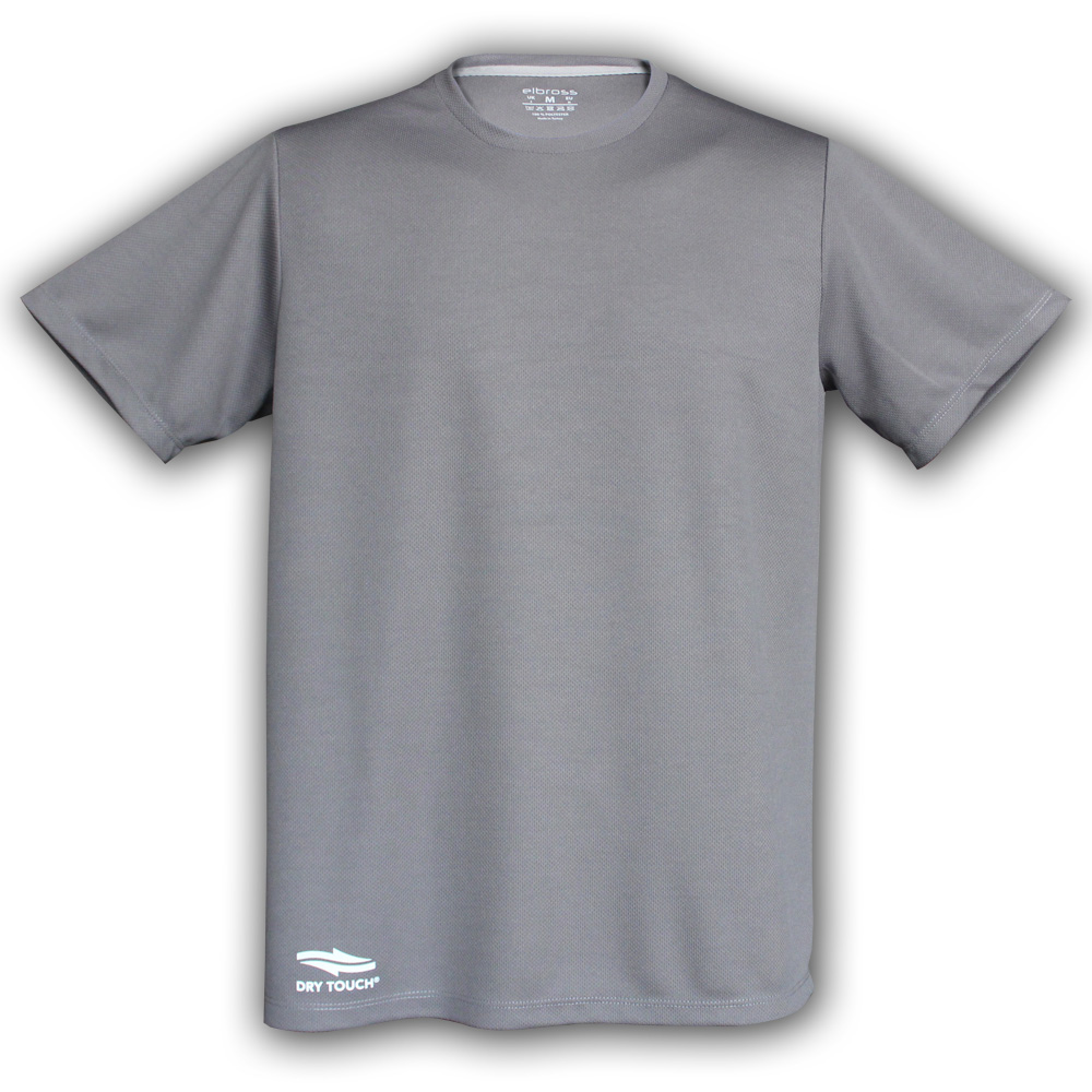 Men's Outdoor Polyester Tshirt Grey